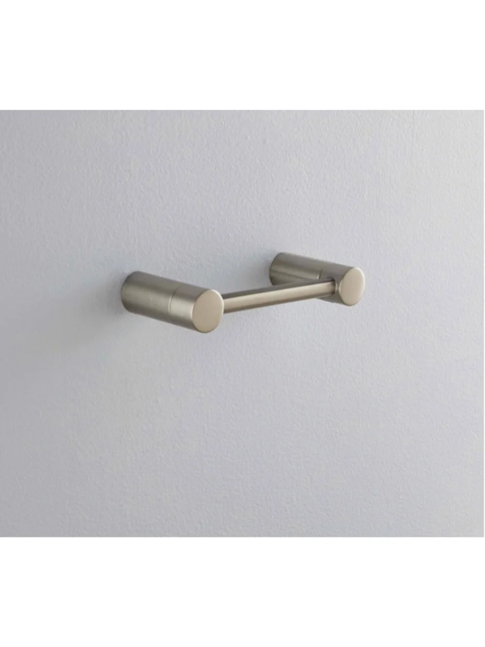 Align Pivoting Double Post Toilet Paper Holder in Brushed Nickel YB0408BN NIB